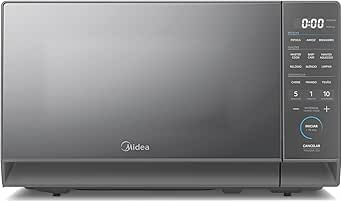 Micro-ondas 20L Prata Porta Espelhada MasterCook Midea 110V