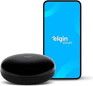 controle-remoto-universal-wifi-smart-home-elgin-compativel-com-os-sistemas-amazon-alexa-e-home-vermelho - Imagem