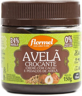 creme-de-avela-crocante-zero-flormel-150g - Imagem