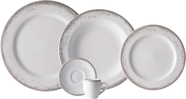 servico-de-jantar-e-cafe-30-pecas-em-porcelana-decoracao-nevoa-cinza-porcelana-schmidt - Imagem