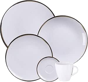 Aparelho de Jantar Canyon em Porcelana Decorada 20 Peças Tramontina