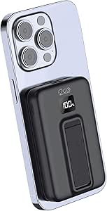 i2go-power-bank-10000-mah-magsafe-15w-power-delivery-e-suporte-acoplado - Imagem