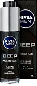 nivea-men-hidratante-facial-deep-masculino-50ml-hidratacao-suave-textura-em-gel-sensacao-refrescante-ideal-para-pele-oleosa-efeito-matte - Imagem