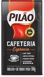 cafe-pilao-torrado-e-moido-cafeteria-espresso-vacuo-500g - Imagem