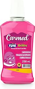 carmed-fini-beijos-enxaguante-bucal-com-fluor-250ml - Imagem