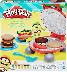 play-doh-conjunto-de-massinha-festa-do-hamburguer-5-potes-multicor - Imagem