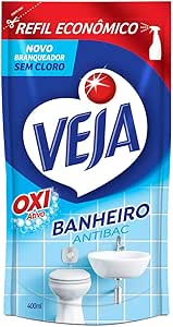 limpador-anti-bac-veja-banheiro-oxi-400ml-refil-economico-veja-transparente - Imagem