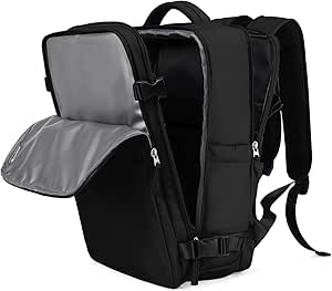 mochila-coowoz-de-viagem-esportiva-unissex-bagagem-de-cabine-aprovada-por-companhias-aereas-para-notebook-b-rosa-large - Imagem
