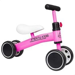 bicicleta-andador-tico-tico-de-equilibrio-sem-pedal-infantil-4-rodas - Imagem