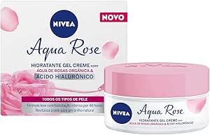 nivea-creme-facial-hidratante-em-gel-aqua-rose-50ml-com-acido-hialuronico-e-agua-de-rosas-organica-este-hidratante-em-gel-de-rapida-absorcao-hidrata-a-pele-por-48-horas - Imagem