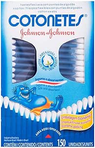 Cotonetes Hastes Flexíveis,150un