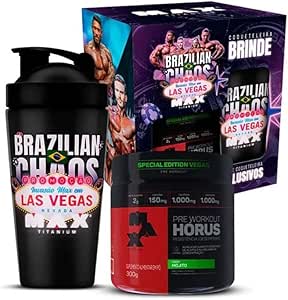 promopack-horus-invasao-vegas-pote-300g-sabor-mojito-coqueteleira - Imagem