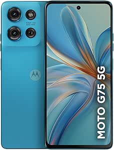 smartphone-motorola-moto-g75-5g-256gb-16gb-ram-boost-50mp-sony-camera-com-ai-ultrarresistencia-militar-azul - Imagem