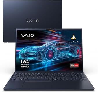 notebook-vaio-fe16-amd-ryzen-5-5625u-linux-8gb-512gb-ssd-wi-fi-6-tela-16-ips-wuxga-antirreflexo-cinza-grafite-vjfe69f11x-b0521h-memoria-expansivel-ate-64gb - Imagem