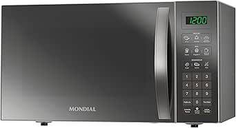 MONDIAL Micro-Ondas, Espelhado, 1400W, 110V - MO-02-34-E