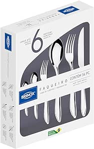 faqueiro-lyon-36-pecas-aco-inox-brinox-y97d - Imagem