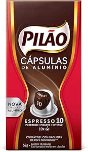 cafe-pilao-capsula-fortissimo-10-unidades-52-gramas - Imagem
