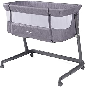 voyage-berco-acoplavel-co-bed-link-cinza - Imagem