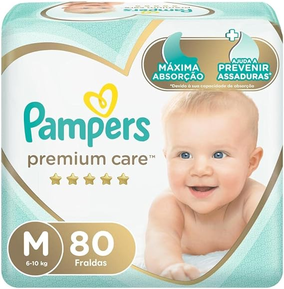 pampers-fraldas-premium-care-m-80-unidades - Imagem