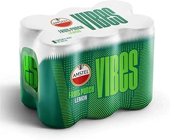 Amstel Vibes Bebida Mista Limão, Pack 6 Latas 269ml