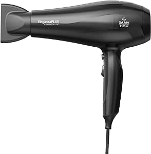 Ga.ma Italy Secador De Cabelo Gama Eleganza Plus Ceramic Ion 2100w 220v