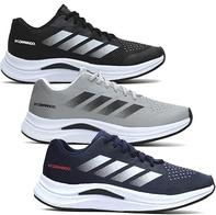 Kit 3 Pares Tenis Masculino Esportivo Macio Confortavel Corrida Academia