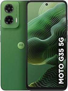 smartphone-motorola-moto-g35-5g-128gb-12gb-4gb-ram8gb-ram-boost-e-camera-50mp-com-ai-nfc-tela-67-com-superbrilho-verde - Imagem