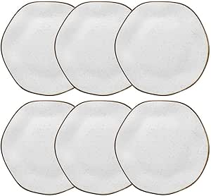 Oxford Conjunto de 6 Pratos Rasos 27,5cm Ryo Maresia