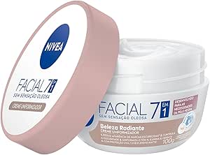nivea-hidratante-facial-beleza-radiante-7-em-1-100g-7-beneficios-em-1-potinho-reduz-marcas-escurecidas-controla-oleosidade-uniformiza-ilumina-hidrata-protecao-uvauvb-e-efeito-matte - Imagem