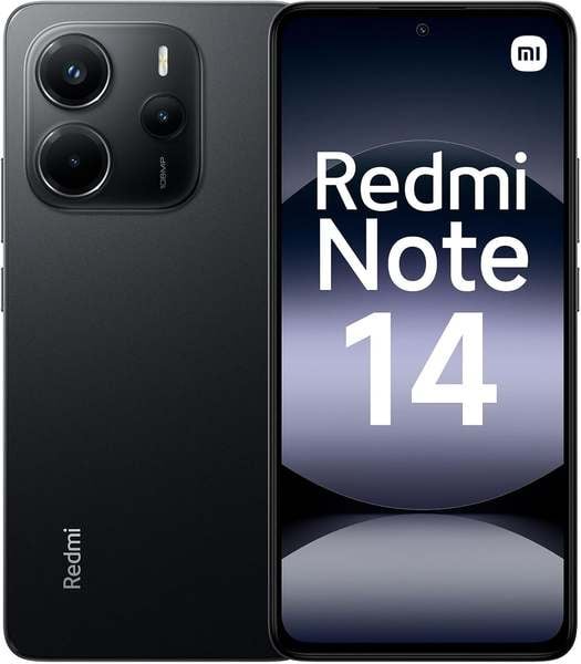 smartphone-xiaomi-redmi-note-14-midnight-black-preto-6gb-ram-128gb-rom - Imagem