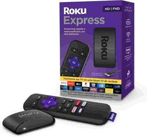 roku-express-streaming-player-full-hd-3930br-preto - Imagem