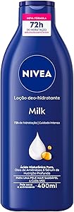 nivea-hidratante-corporal-milk-pele-seca-nutricao-intensa-para-pele-seca-a-extrasseca-com-formula-cremosa-que-deixa-a-pele-macia-cheirosa-e-hidratada-por-48h-400ml - Imagem