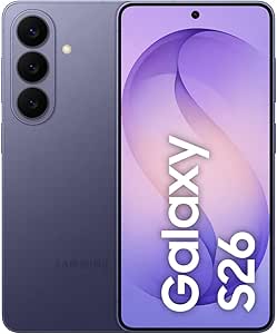Smartphone Samsung Galaxy S26 5G, 512GB, 12GB RAM, Câmera Tripla de 50+12+10, Tela Grande de 6.3" - Violeta - Você ganha o dobro de memória (512GB) pelo mesmo preço de 256GB