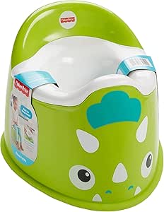 mattel-fisher-price-troninho-meu-primeiro-penico-do-dinossauro-penicos-para-criancas-estagio-de-desenvolvimento-verde - Imagem
