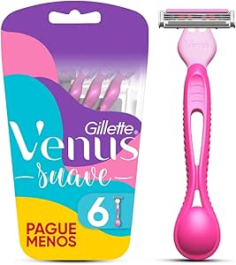 gillette-venus-suave-aparelho-de-depilacao-descartavel-com-aloe-6-uds - Imagem
