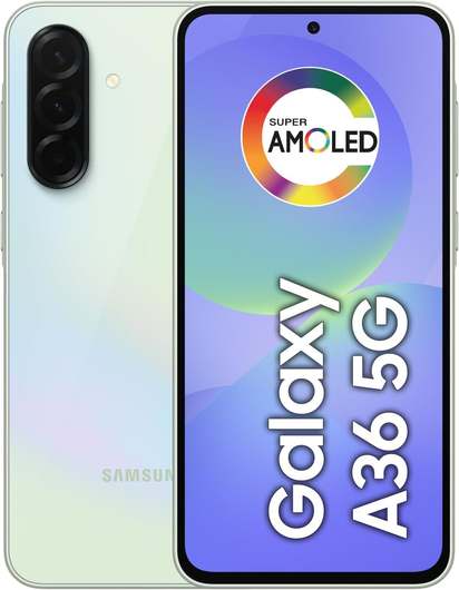 smartphone-samsung-galaxy-a36-5g-128gb-6gb-ram-camera-50mp-ip67-super-amoled-67-recursos-ai-branco - Imagem