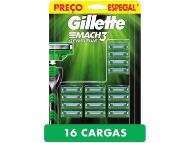 carga-para-aparelho-de-barbear-gillette-mach3-sensitive-16-cargas-doqy - Imagem
