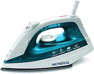 Ferro a Vapor, Mondial, Azul/Branco, 1200W, 220V - F-32