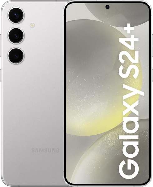 Smartphone Samsung Galaxy S24+, Galaxy AI, Selfie de 12MP, Tela de 6.7" 1-120Hz, 256GB, 12GB RAM - Cinza