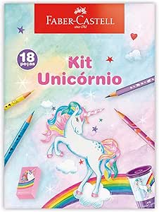 Kit Unicórnio, 370516, Faber-Castell, 18 peças, *Edição Limitada*