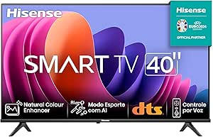 hisense-smart-tv-fhd-40-polegadas-40a4n-com-dts-virtual-x-game-e-sports-mode-controle-por-voz-share-to-tv-e-compativel-com-alexa - Imagem