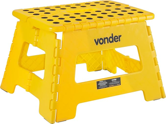 banqueta-plastica-dobravel-verde-altura-220-mm-vonder - Imagem