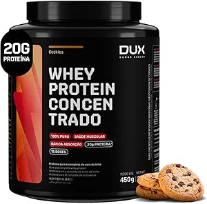 duxnutrition-whey-protein-concentrado-450g-cookies-dux-nutrition - Imagem