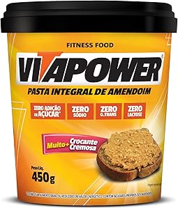 vitapower-pasta-de-amendoim-integral-450g-crocante-vitapower - Imagem