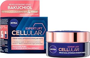 NIVEA Facial Cellular Expert Lift Antissinais Avançado Noite 50 ml (Pacote de 1)