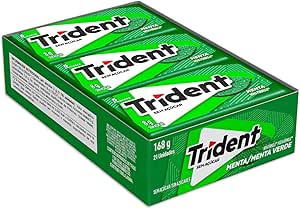 chiclete-trident-menta-sem-acucar-caixa-com-21-unid-de-8g - Imagem
