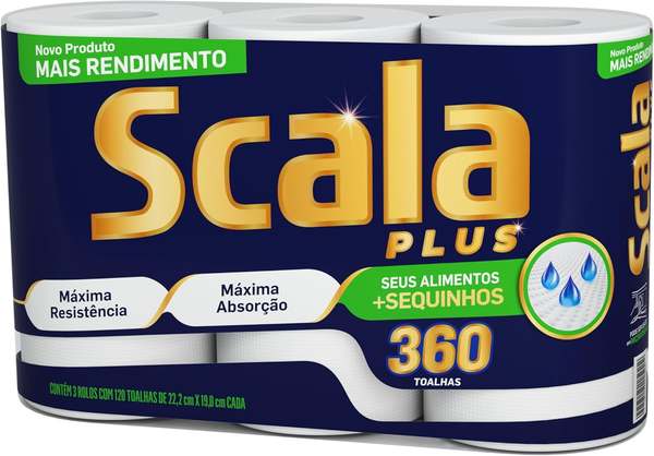 scala-plus-papel-toalha-mega-360-toalhas-3-rolos-de-120-toalhas-cada - Imagem