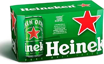 Pack Heineken Cerveja Pilsen - 8 latas de 269ml