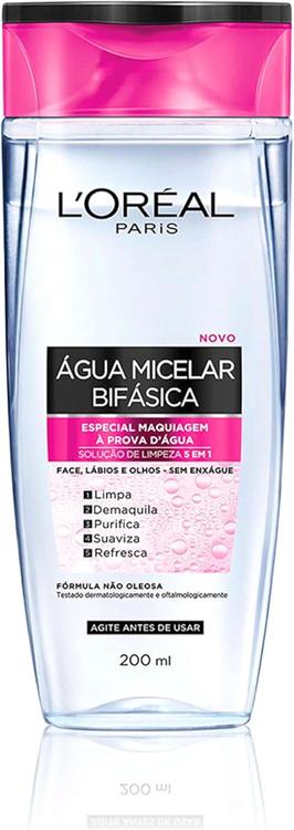 agua-micelar-bifasica-loreal-paris-solucao-de-limpeza-5-em-1-200ml - Imagem