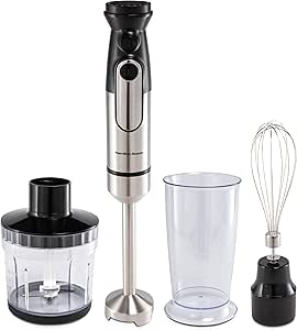 hamilton-beach-mixer-misturador-multiuso-3-em-1-1000w-9-velocidades-3-acessorios-batedor-mini-processador-e-copo-600ml-aswe-014-inox-110v - Imagem